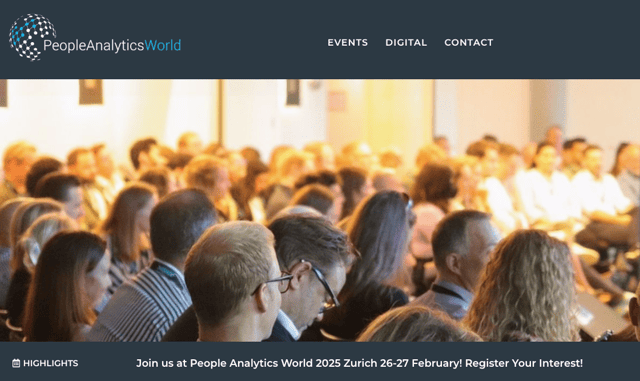 People analytics world conference